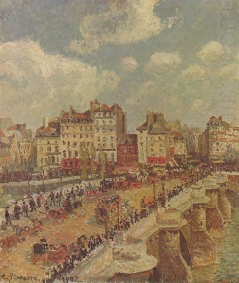 Camille Pissarro Le Pont-Neuf china oil painting image